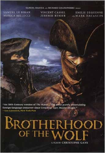 Brotherhood of the Wolf DVD