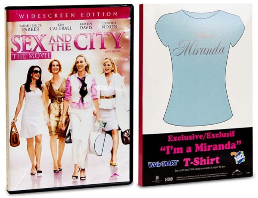 Sex And The City -The Movie - (Includes T-Shirt I'm A Miranda) (Boxset)