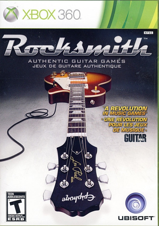 Rocksmith Game Only for Xbox360 - Authentic Guitar Experience