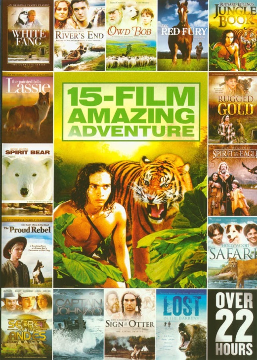 15-Movie Amazing Adventure Pack Vol. 1