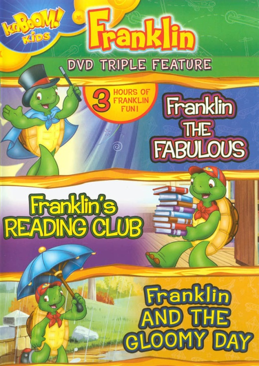 Franklin Triple Feature - Franklin The Fabulous / Franklin S Reading Club / Franklin And The Gloomy