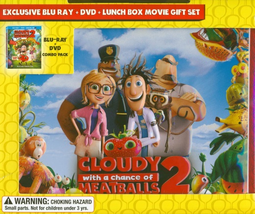 Cloudy With A Chance Of Meatballs (Dvd + Blu-Ray + Lunchbox) (Blu-Ray)