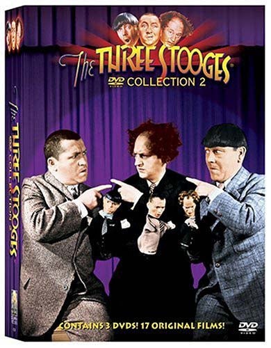 The Three Stooges Dvd Collection 2 (Three Smart Saps / Cops And Robbers / G.I. Stooge) (Boxset) - Used
