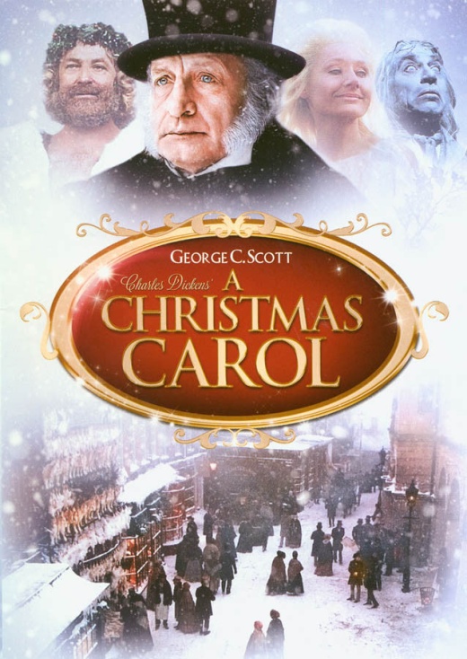 A Christmas Carol (George C. Scott) (White Cover)