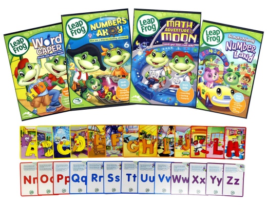 Leap Frog Learning Pack #1 (Bonus Flashcards) (Boxset)