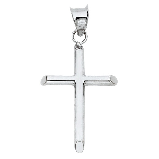 14K Gold Religious Cross Charm Pendant