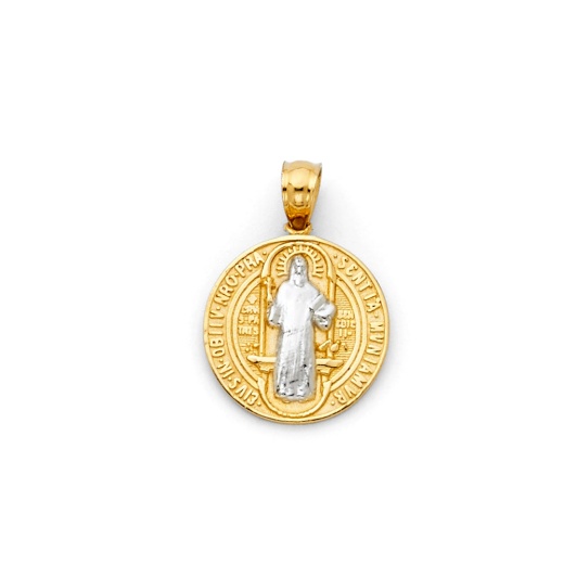 Ioka 14K Gold Religious Charm Pendant