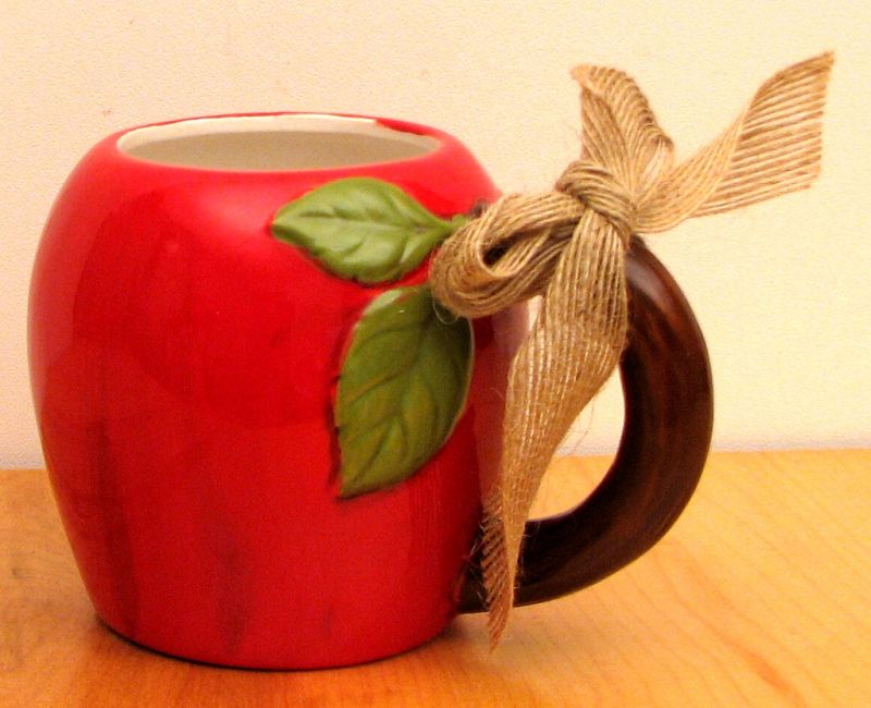 Ceramic Apple Mug