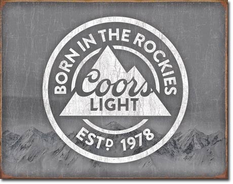 Coors Light Born In The Rockies