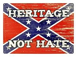 Heritage Not Hate Tin Sign - A Symbol of Pride and Unity
