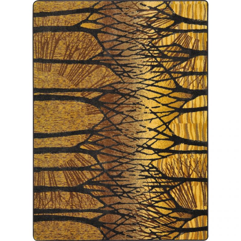 Woodland Way 10'9" X 13'2" Area Rug In Color Goldenrod