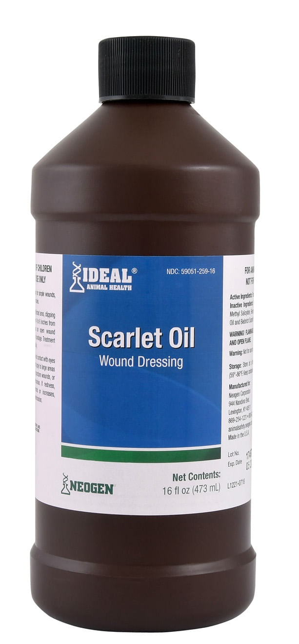 Scarlet Oil Wound Antiseptic Dressing