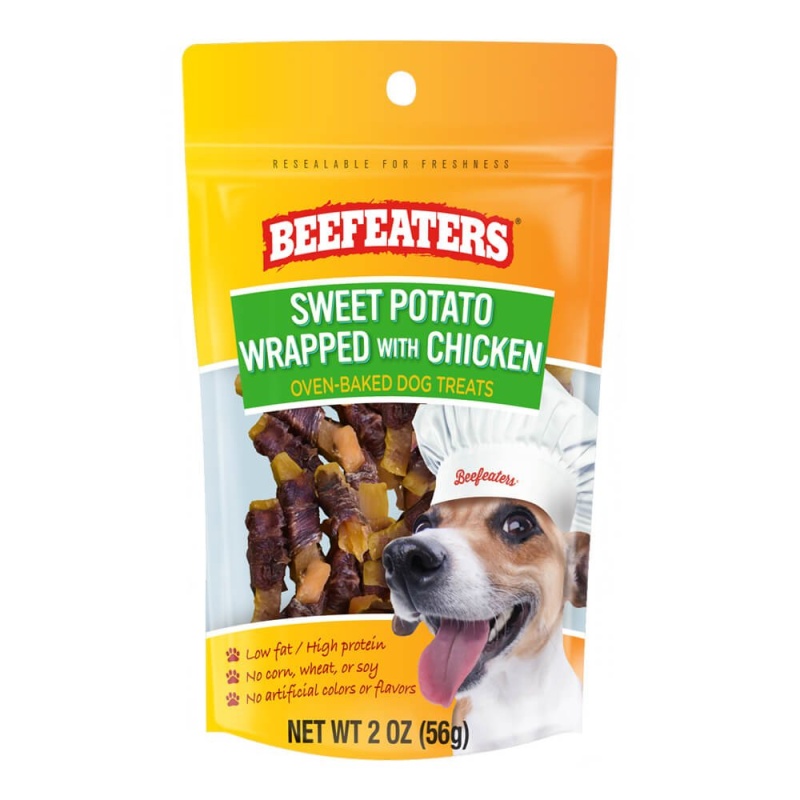 Fresh Look at Beefeaters Sweet Potato Wrapped With Chicken