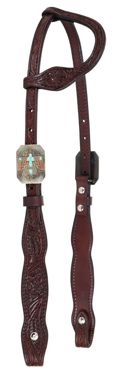 Premium Rawhide One-Ear Headstall by Circle Y