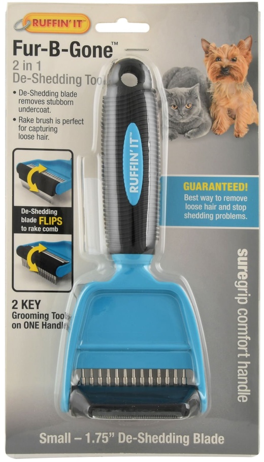 Fur-B-Gone 2-In-1 De-Shedding Tool - Small