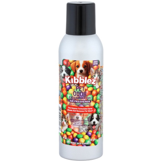 Pet Odor Exterminator Air Freshener Spray, Kibblez, 7 Oz - 7 Oz