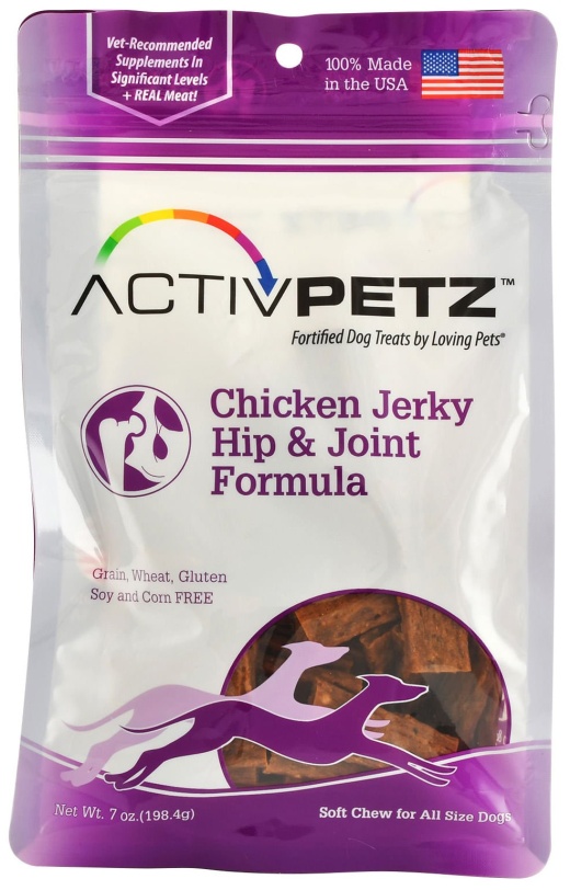Activpetz Hip & Joint Jerky Treats, Beef