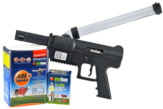 VetGun III Aim-L Starter Kit for Easy Horn Fly Control in Cows