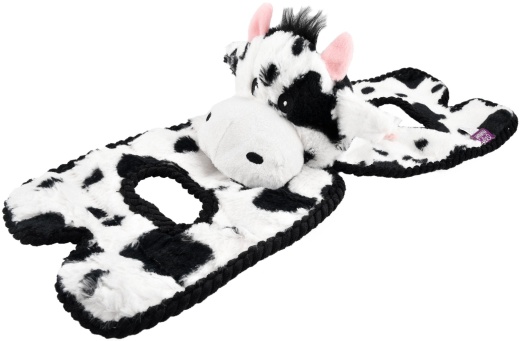 Tug-O-War Crinkle Squeaker Mat Tug Toy by Multipet International