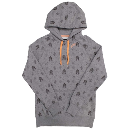 Hooey Plains Ladies Hoodie in Gray