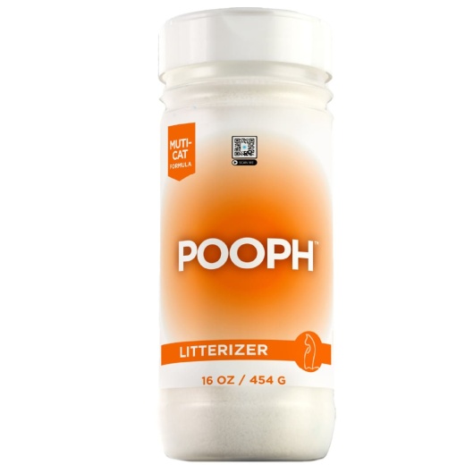 Pooph Litterizer, 16 Oz - The Ultimate Odor Eliminator for Your Cat's Litter Box