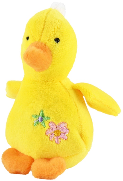Jeffers 4 Baby Duck Plush Squeak Toy
