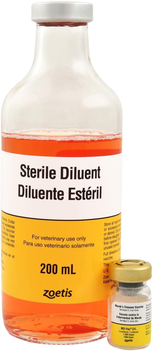 Md-Vac Cfl Vaccine (For Marek's Disease) 1,000 Doses
