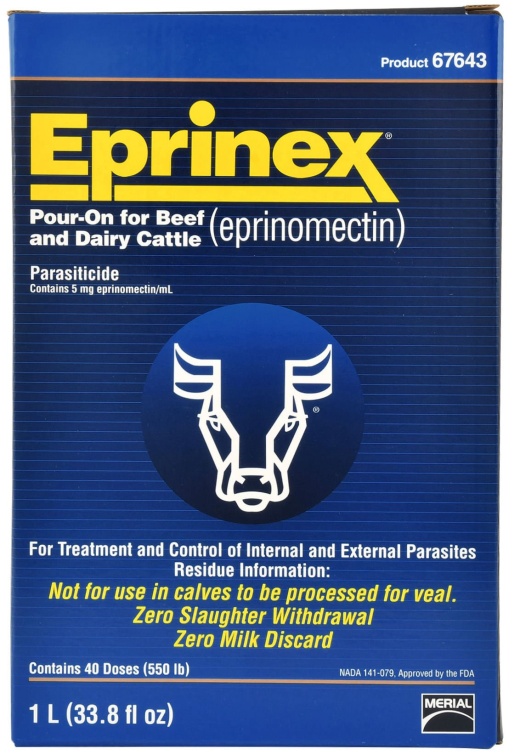 Eprinex Pour-On Cattle Wormer 1 Liter