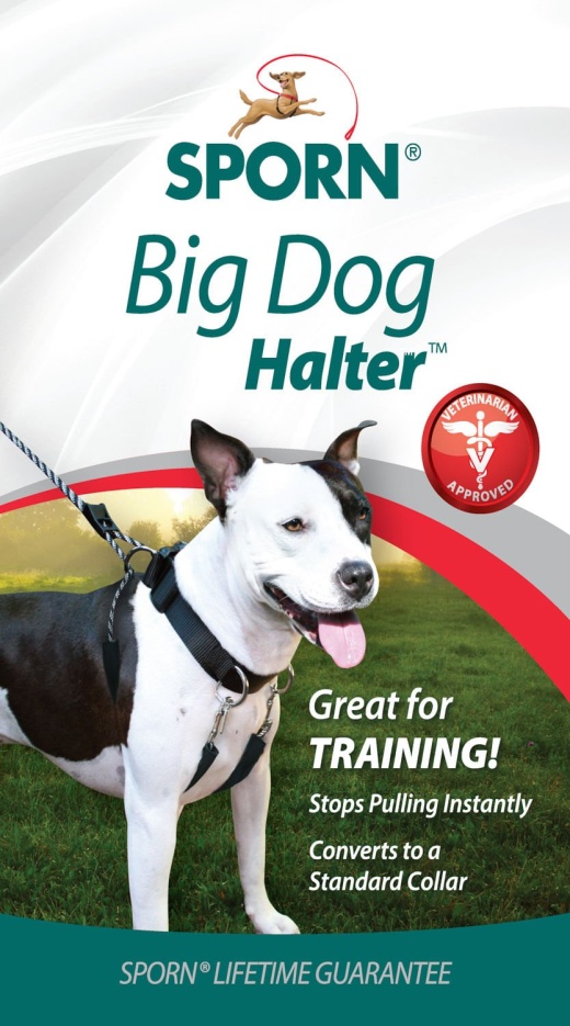 Sporn Big Dog Halter - Black