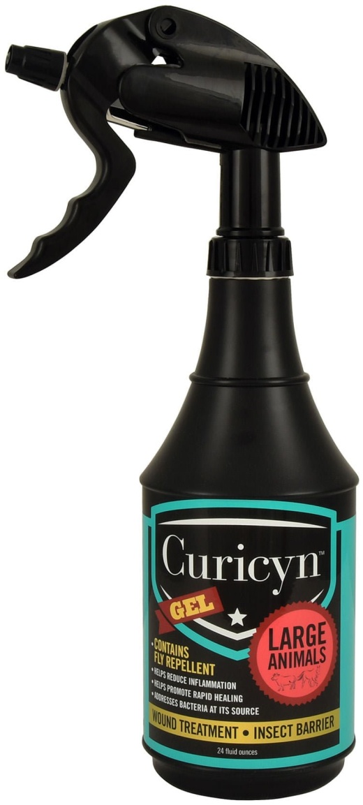 Curicyn Gel, 24 Oz - Wound Care Solution for Animals