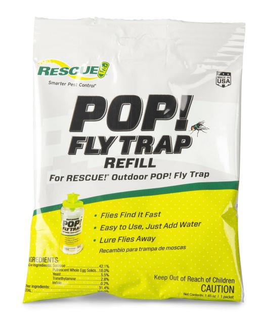 Rescue! Pop! Fly Trap (And Refill) - Effective Fly Control for Horses