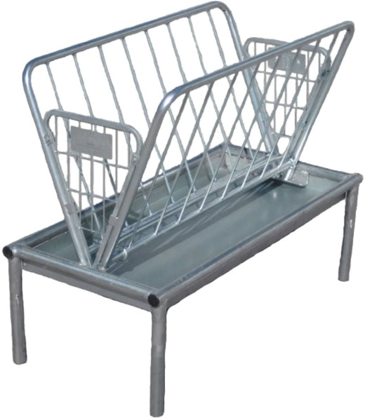 Rugged Ranch Mini Pasture Feeder - Efficient and Durable Feeding Solution for Goats, Sheep, and Miniature Horses