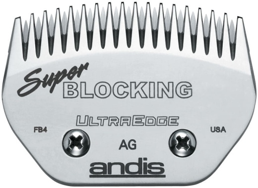 Andis Ultraedge Super Blocking Blade - Precision Trimming and Carving for Professionals