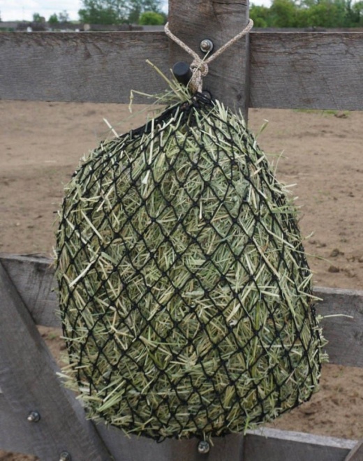 Hay Chix Heavy Duty Half Bale Net For Horses