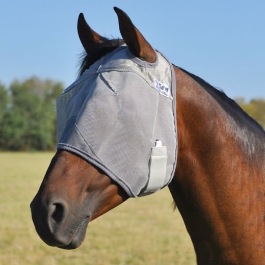 Cashel Crusader Standard Draft Horse Fly Mask Without Ears