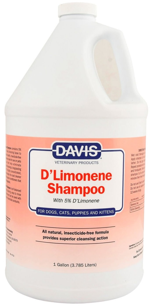 Davis D'Limonene Pet Shampoo - Natural & Effective Pet Cleaning