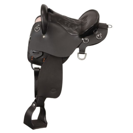 King Series Trekker Tooled Endurance Saddle With Horn
