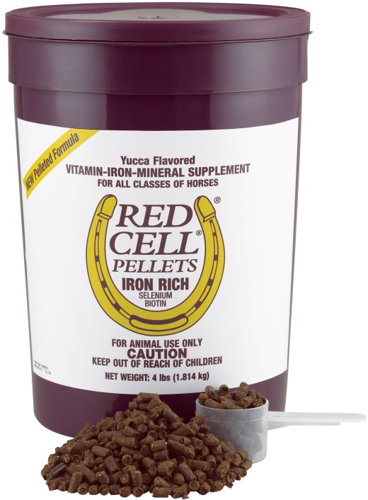 Red Cell Pellets for Horses, 4 Lb - Farnam