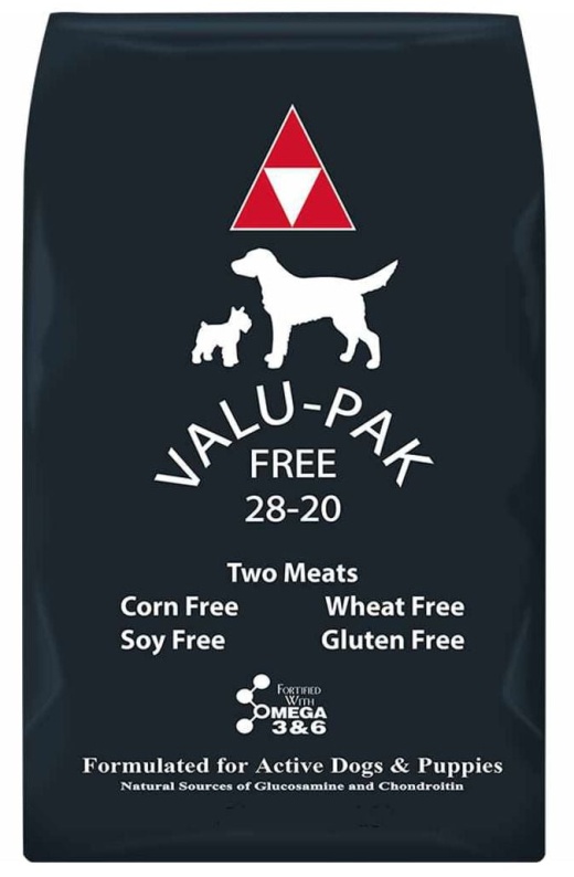 Valu-Pak Free 28-20 Dog Food (Black Bag)