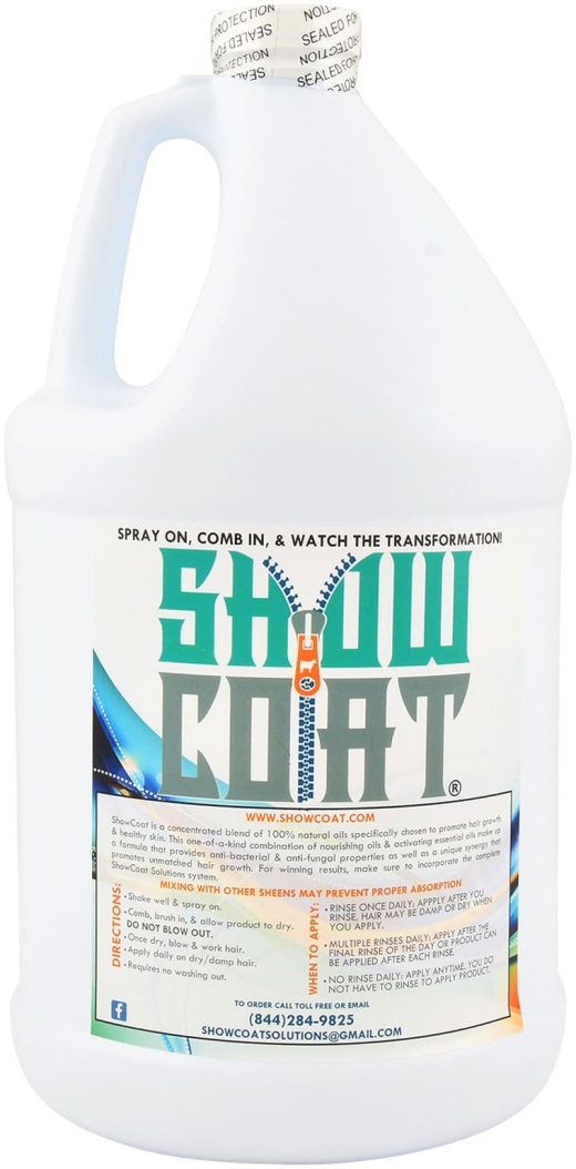 Showcoat Livestock Grooming Liquid - The Ultimate Farm Animal Care Essential