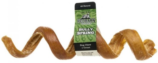 Red Barn All Natural 6" Bully Springs Dog Chews Each