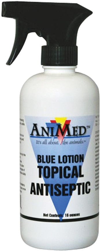 Blue Lotion Topical Antiseptic, 16 Oz