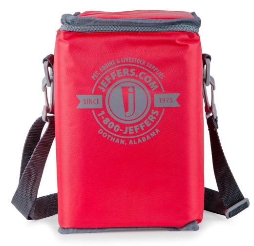 Jeffers Soft-Side Vaccine Cooler Bag, Assorted Colors
