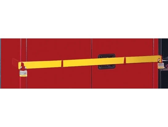 Replacement Security Bar For 45 Gal High Security Safety Cabinet, Yellow