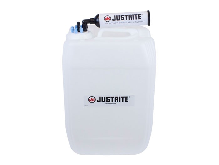 20 Liter Hdpe Carboy With Filter Kit, Un/Dot Certfied, Vaportrap, 6