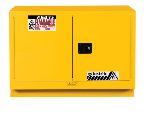31 Gallon Flammable Cabinet - Sure-Grip Ex Under Fume Hood