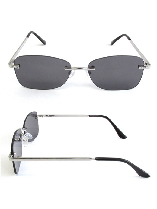 UV 400 Protection Rimless Sunglasses