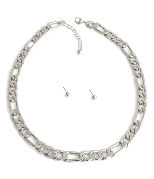 Simple Metal Chain Necklace