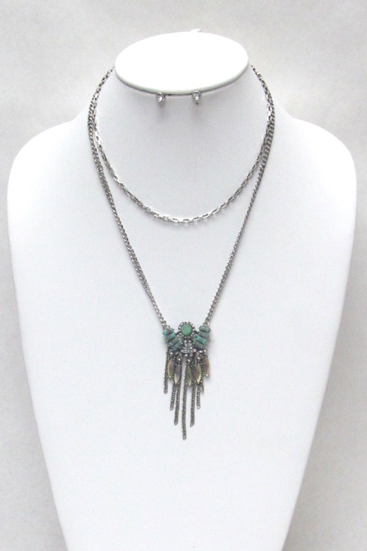 Bohemian Style Layered Necklace
