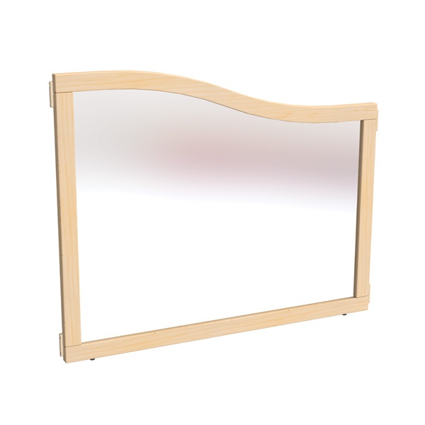 Kydz Suite® Cascade Panel - E To T-Height - 36" Wide - Mirror